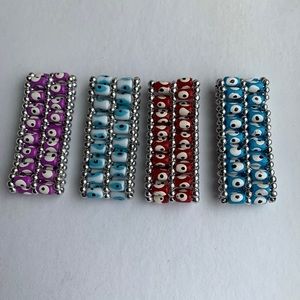 Evil Eye 4 Stretchy Bracelets